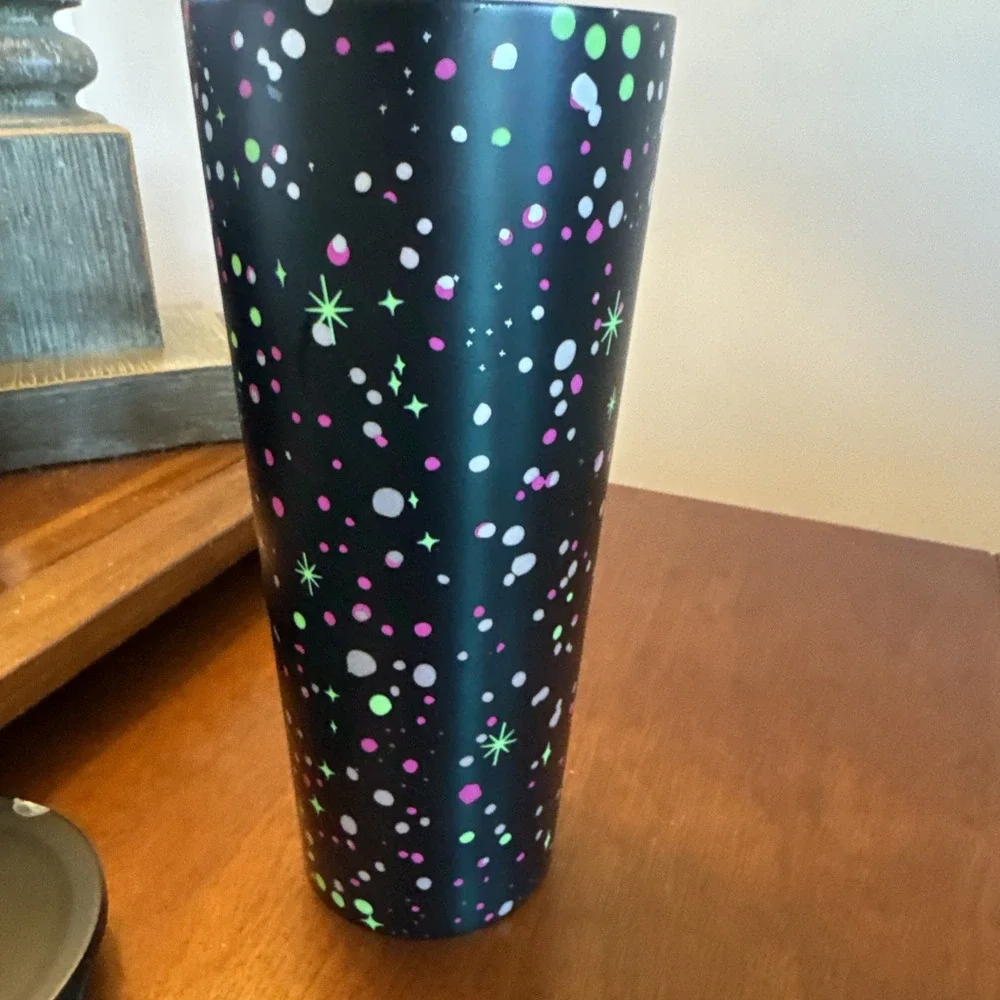 Starbucks‎ Holiday 2020 Stainless Steel Stars Confetti Tumbler Cup 24oz